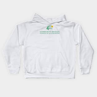 Community Bridges Large Logo Kids Hoodie